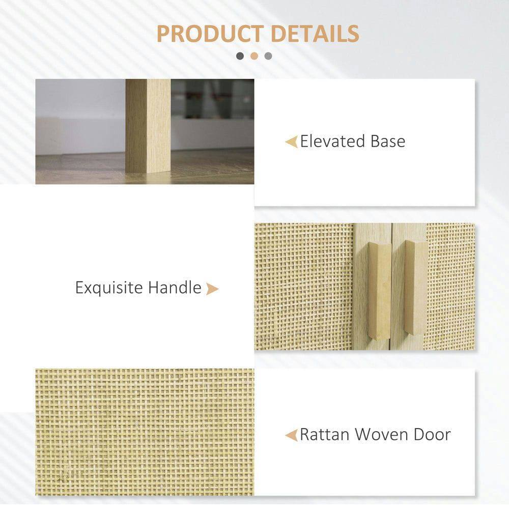 PRODUCT DETAILS

- Elevated Base
- Exquisite Handle
- Rattan Woven Door