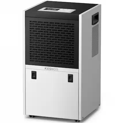 Front. Kesnos - 155 Pint Commercial Dehumidifier for Home & Basements up to 7500 sq ft.
