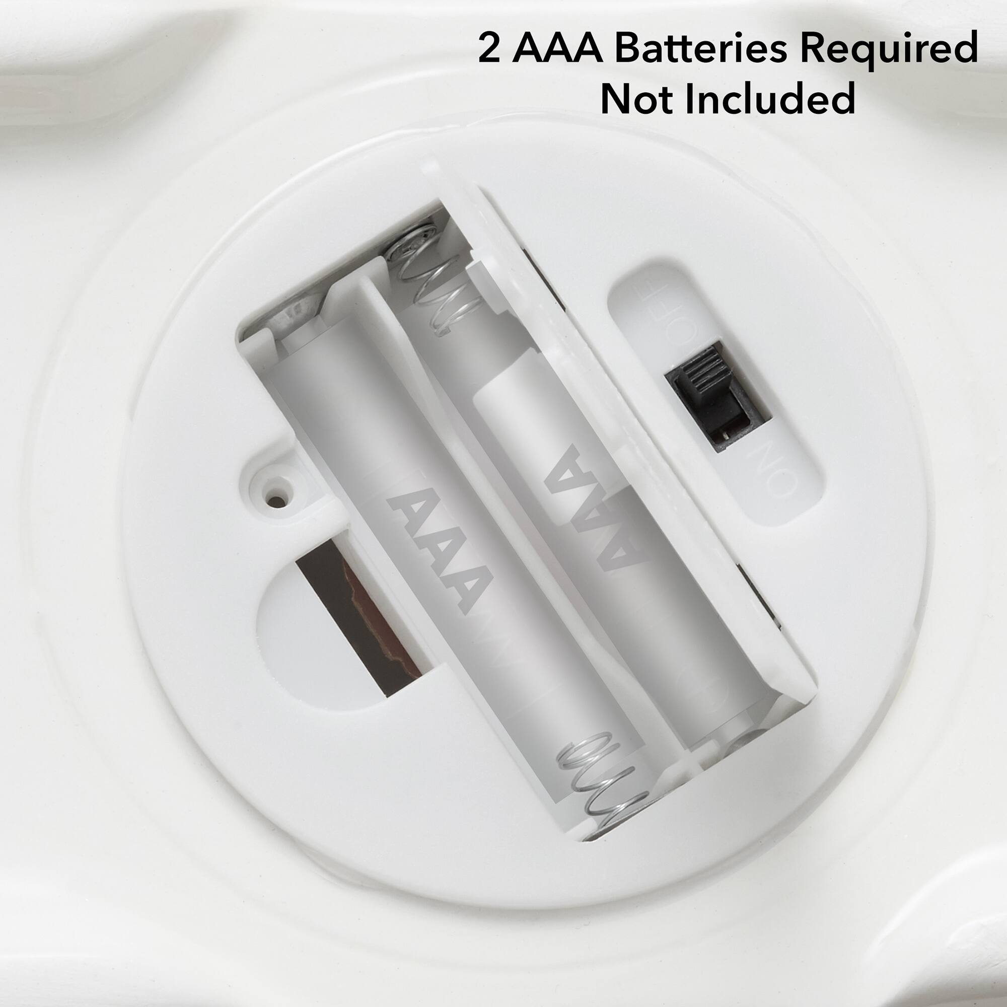 2 AAA Batteries Required  
Not Included