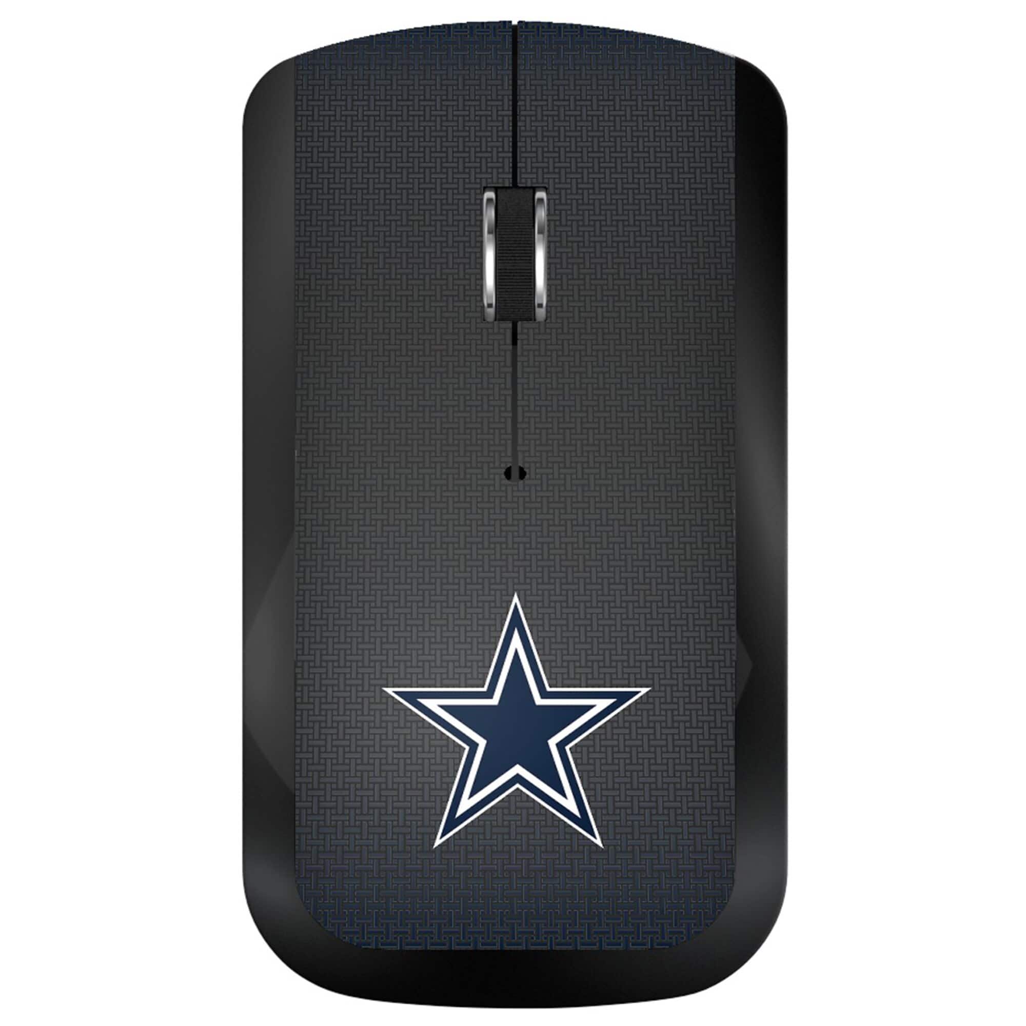 Keyscaper - Dallas Cowboys Wireless USB Computer Mouse - Wireless - Black