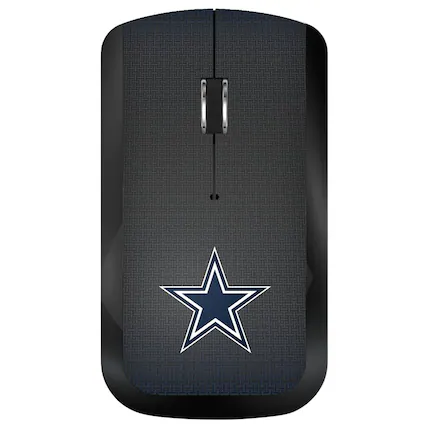 Front. Keyscaper - Dallas Cowboys Wireless USB Computer Mouse - Black.