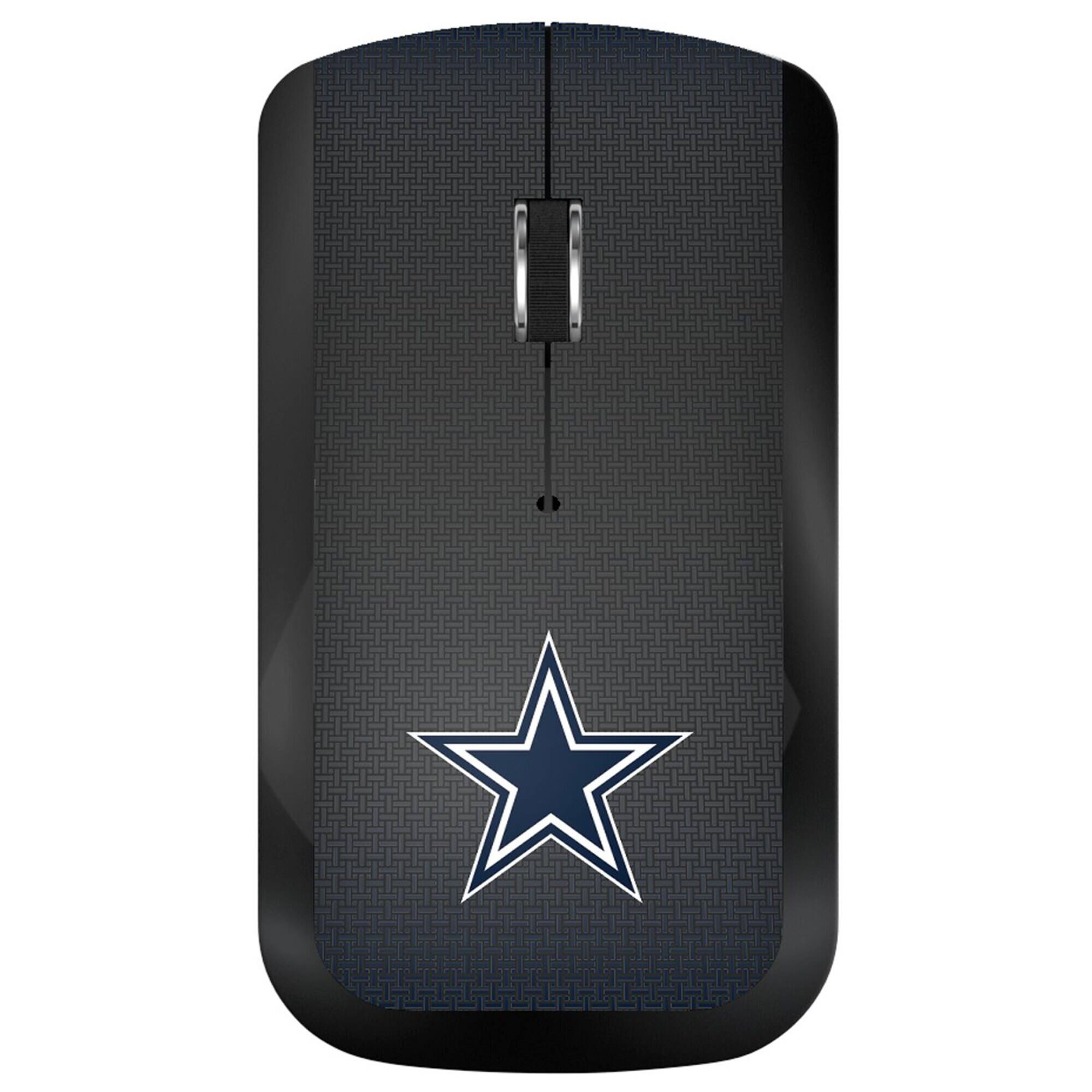 Front. Keyscaper - Dallas Cowboys Wireless USB Computer Mouse - Black.