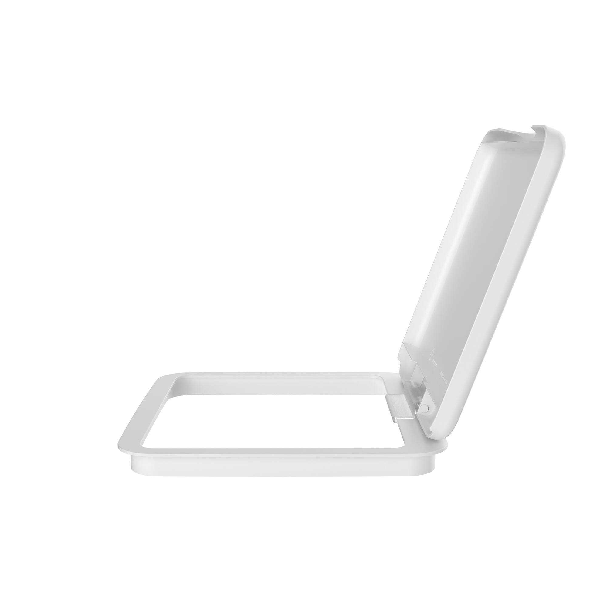 Alt View 7. Rev-A-Shelf - Rev-A-Shelf 27 qt. Trash Can Replacement Lid, White (Lid Only), RV-1024-LID-1 - White.