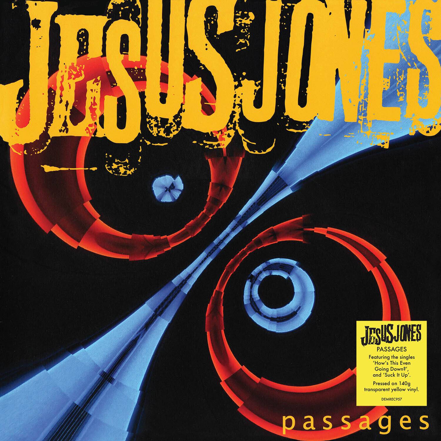 Jesus Jones - Passages - 140-Gram Translucent Yellow Colored Vinyl   - VINYL LP