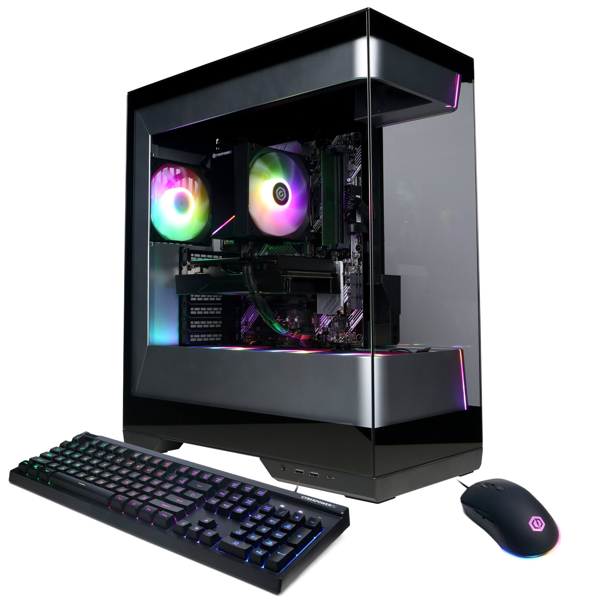 CyberPowerPC - Gamer Master Gaming Desktop - AMD Ryzen 5 5500 - AMD Radeon RX 9050 4GB - 8GB DDR4 - 500GB PCIe 4.0 SSD - Black