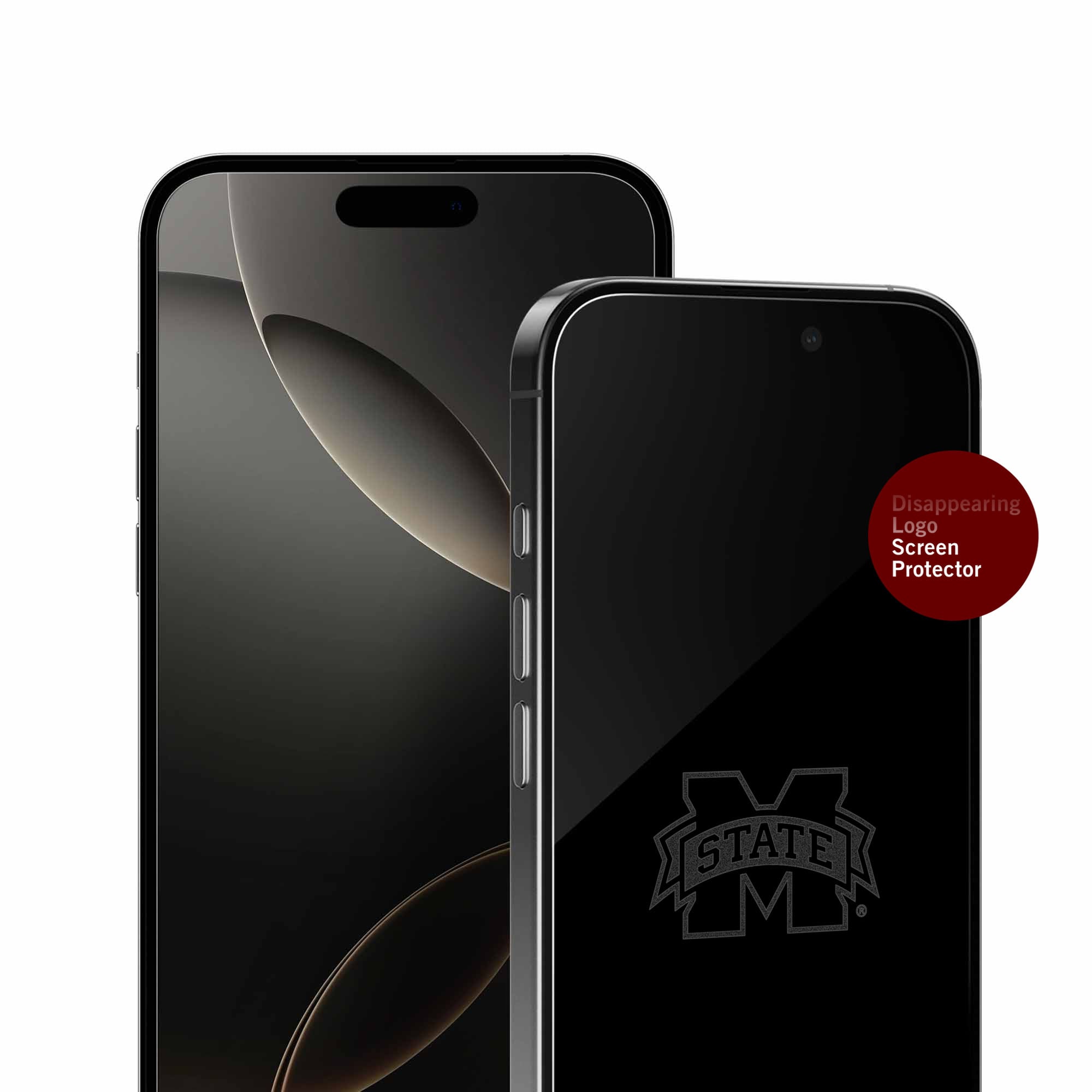 Disappearing Logo Screen Protector

STATE