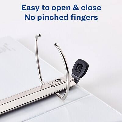 Easy to open & close  
No pinched fingers
