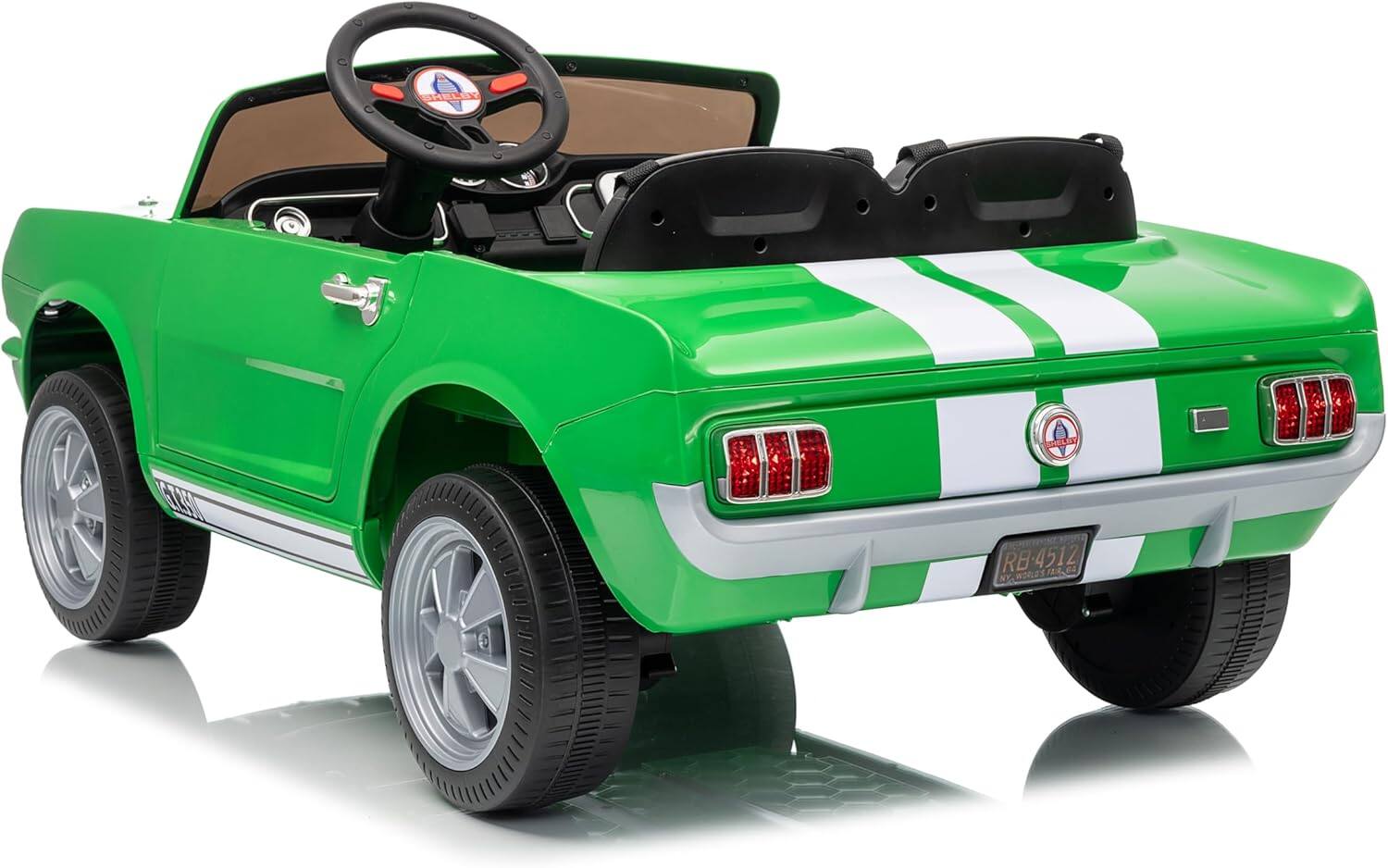 Electrodes Masters - 24V 7AH 2 Seater Ride on Licensed Shelby GT350, Ride on Cars for Kids with Remote Control price history on PriceWatchPro