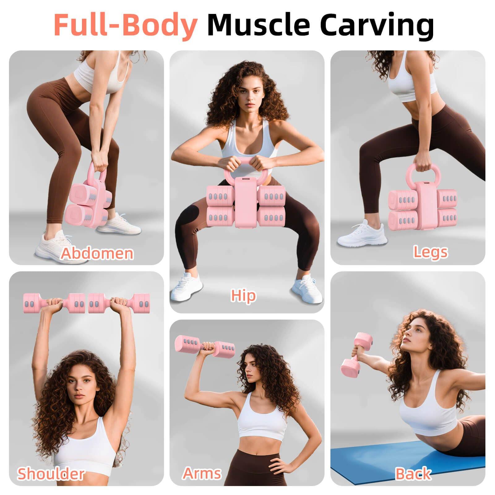 Full-Body Muscle Carving

- Abdomen
- Legs
- Hip
- Shoulder
- Arms
- Back
