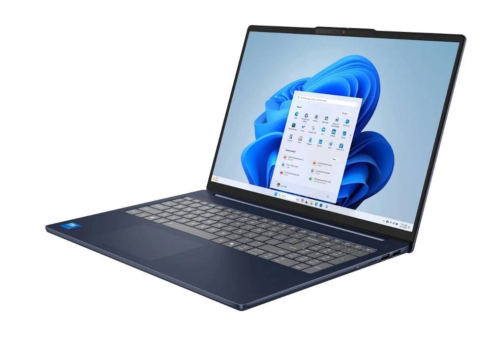Alt View 5. Lenovo - Lenovo IdeaPad Slim 5i Laptop 16.0 WUXGA (Intel Core 7 240H, 32GB DDR5, 1TB M.2  PCIe SSD, Win 11 Pro) w/USB Hub - Cosmic Blue.