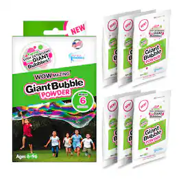 South Beach Bubbles - WOWmazing Giant Bubble Powder Refill - Blue