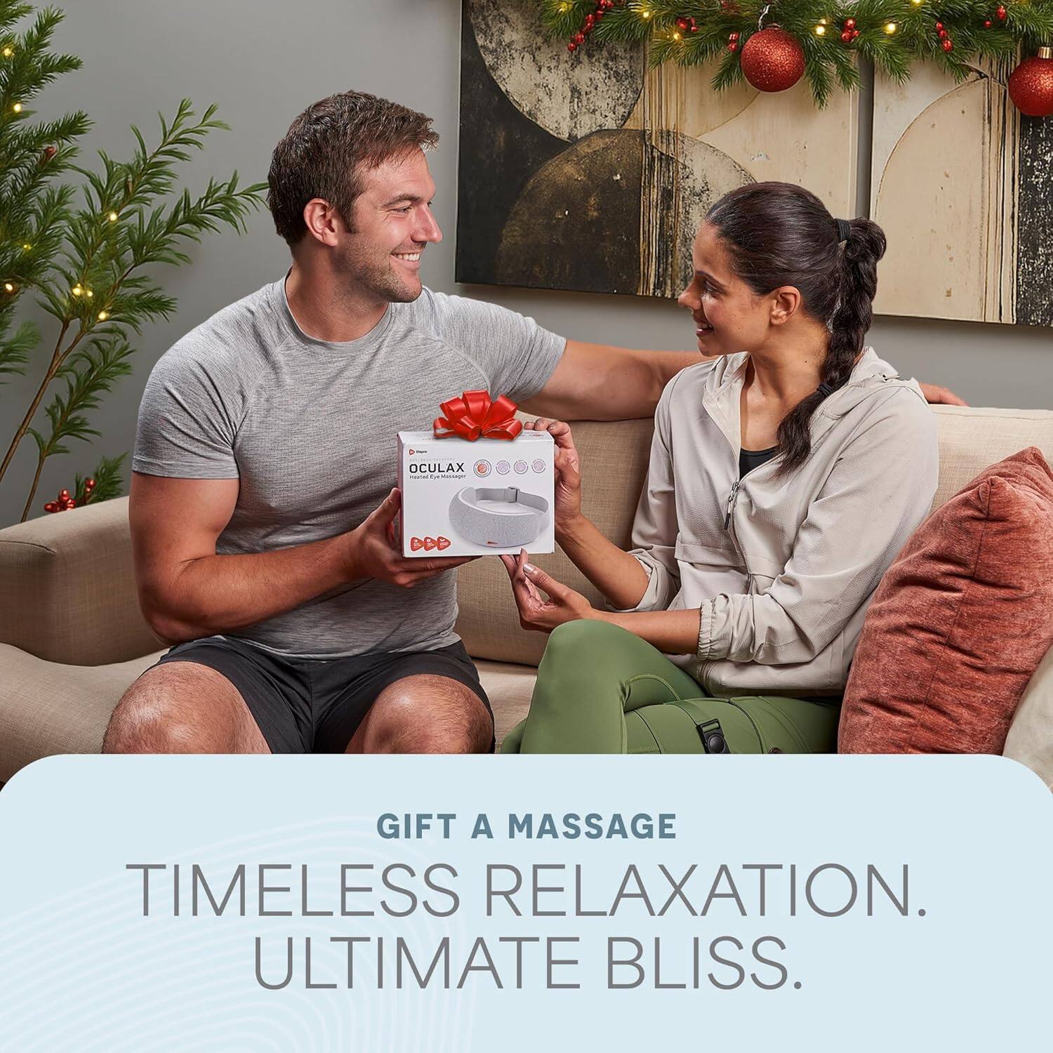 OCULAX - GIFT A MASSAGE TIMELESS RELAXATION. ULTIMATE BLISS.