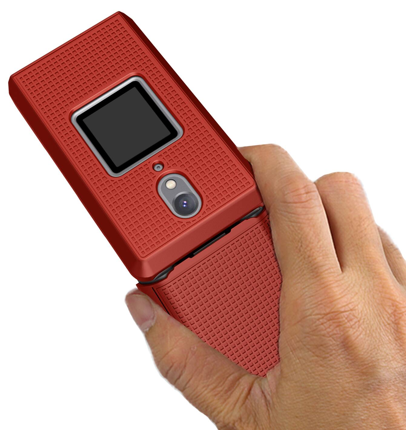 Nakedcellphone Hard Case for CAT S22 Flip Phone Red - Best Buy
