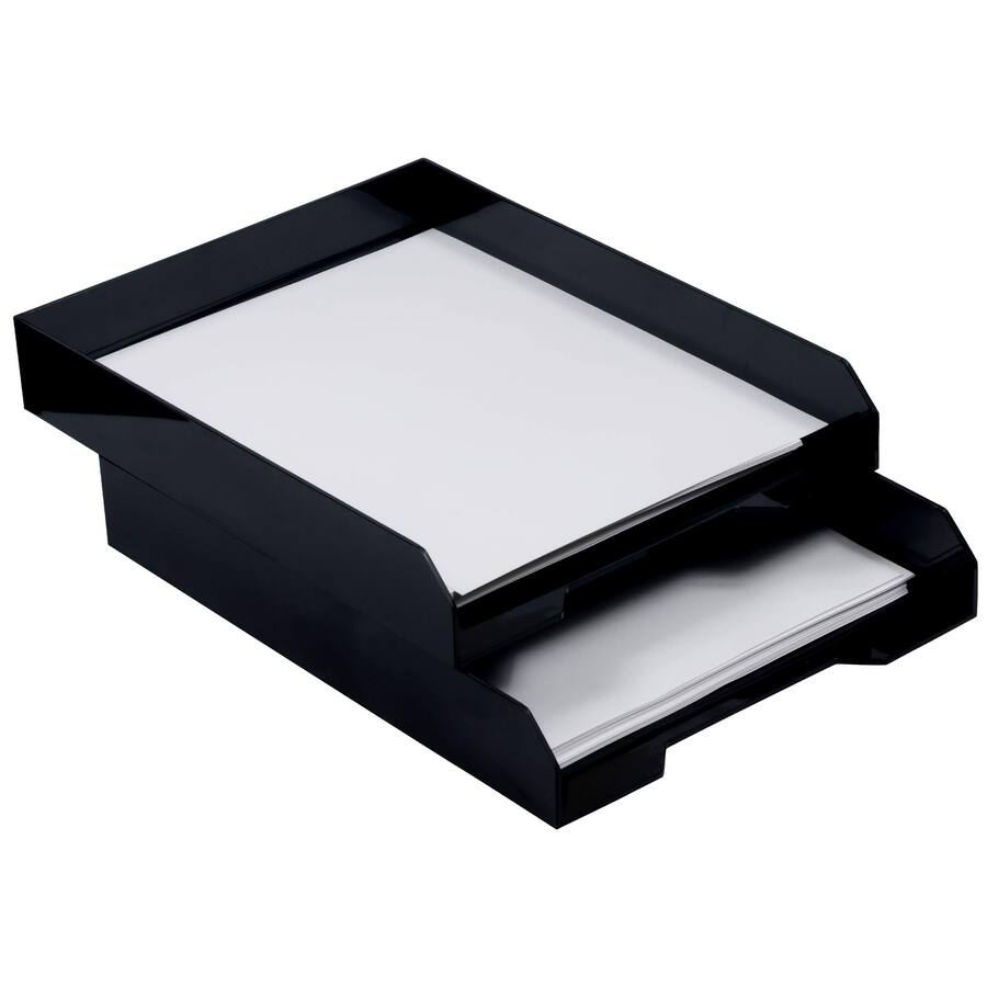 Paradigms Interiors Stackable Trays Desktop Document Letter & File ...