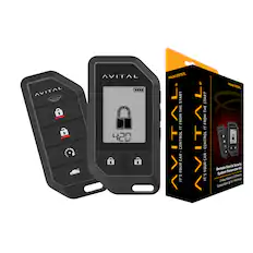 AVITAL Model 09757L
START THE FROM IT CONTROL CAR
IT'S START THE FROM IT AVITAL CONTROL IT'S YOUR CAR
Model DRTS7L
Start 5 Security Remote Transmitter System
2-Way LCD Remote
All-in Control
Remote Start & Security System Transmitter Kit
Control Up To 1 Mile Range