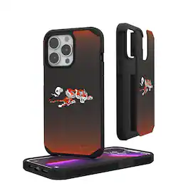 Keyscaper - NFL - Cincinnati Bengals Linen Logo iPhone Rugged Case - 15 - Black