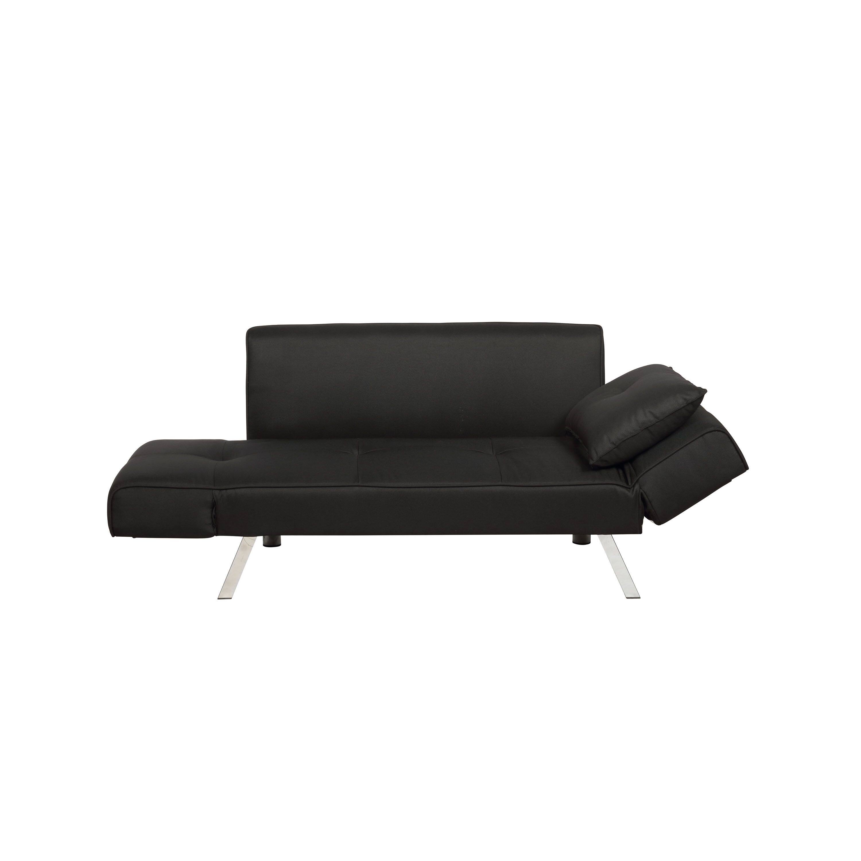 Best Buy Serta Molecule Casual Convertible Sofa Black SC MLCLU2001
