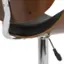 Alt View 11. Simpli Home - Marana Bentwood Adjustable Height Gas Lift Bar Stool - Black.