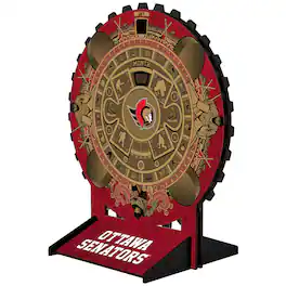 Fan Creations - Ottawa Senators Aztec Circle Desk Calendar - Multicolor