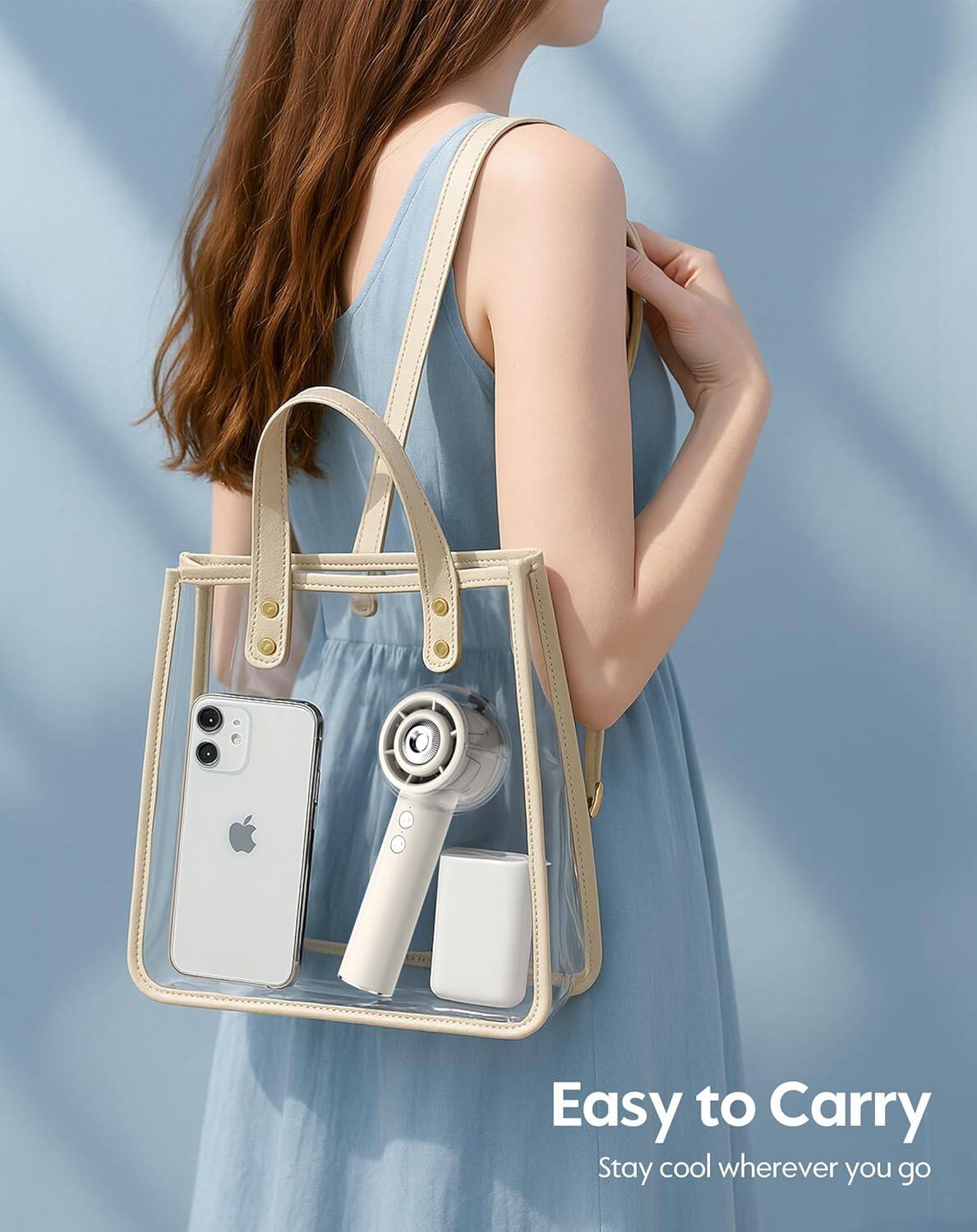 Easy to Carry  
Stay cool wherever you go