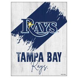 Holland Bar Stool Co. - Tampa Bay Rays 15" x 20" Team Canvas Wall Art - Multicolor