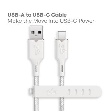 USB-A to USB-C Cable  
Make the Move Into USB-C Power