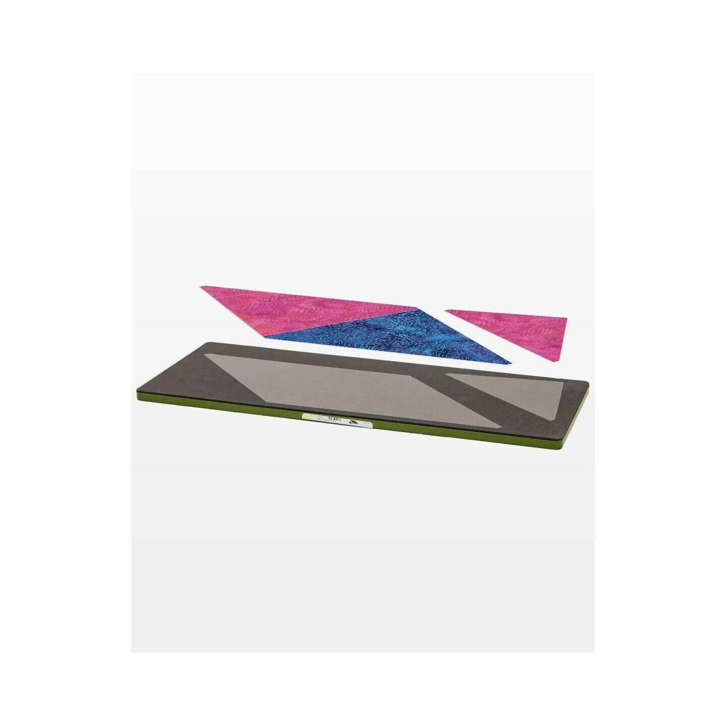 Alt View 2. AccuQuilt - GO! Setting Triangles-9" Finished Die - Multicolor.