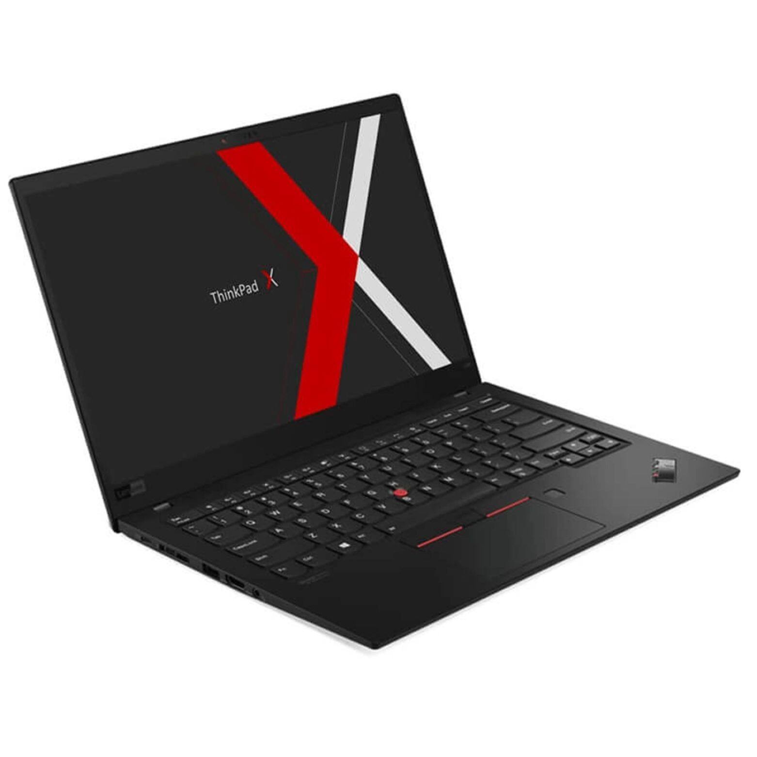 Alt View 1. Lenovo - ThinkPad X1 Carbon 8th Gen 14.0" FHD Touch Intel Core i5-10210U 1.6 GHz up to 4.2 GHz 16GB RAM 256GB SSD Windows 11 Pro - Black.