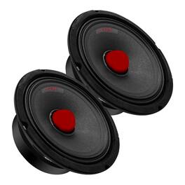 5 CORE - 6.5" Subwoofer Speaker Pair 360W 8Ohm Replacement Bass PA DJ Audio Woofer - Black