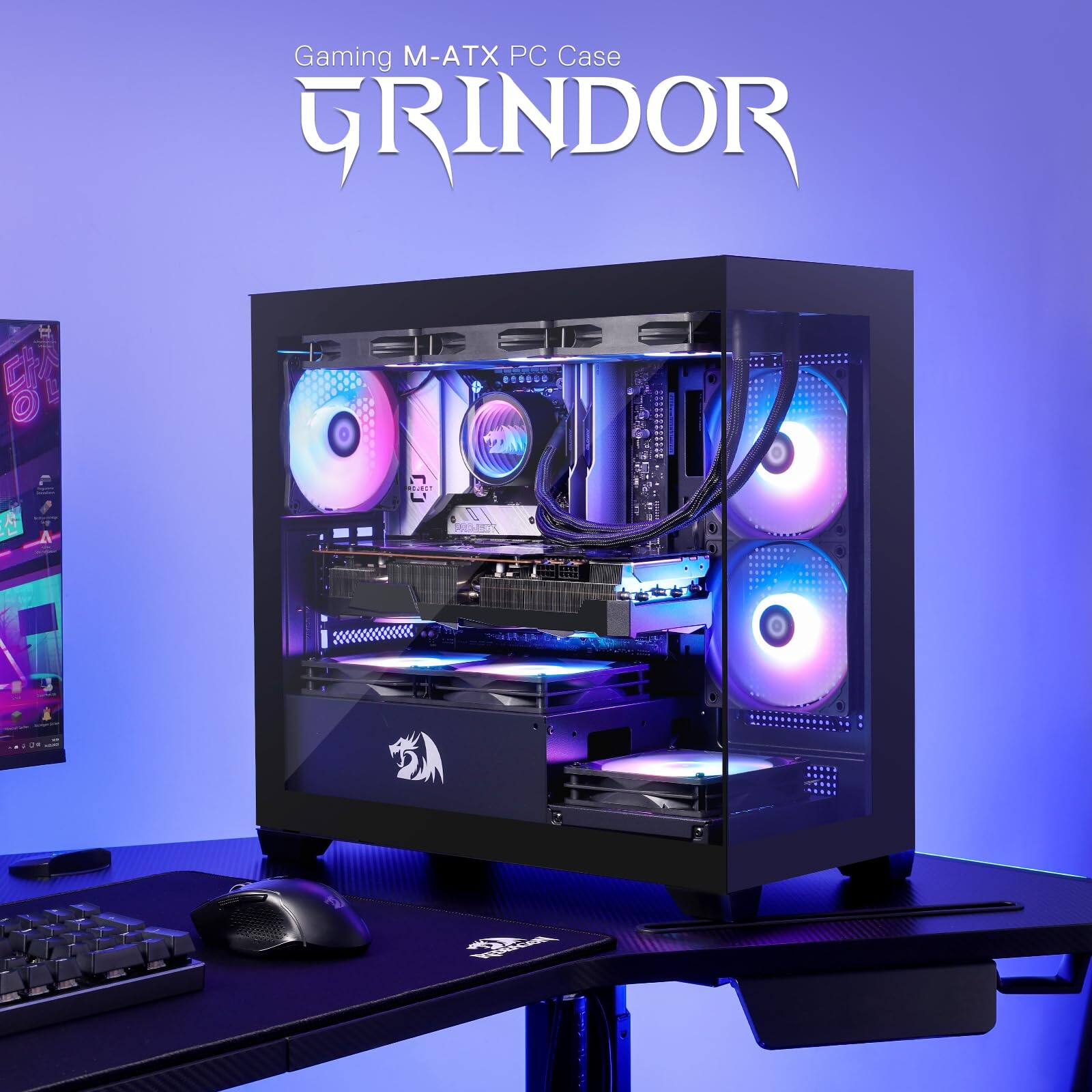 Gaming M-ATX PC Case  
GRINDOR