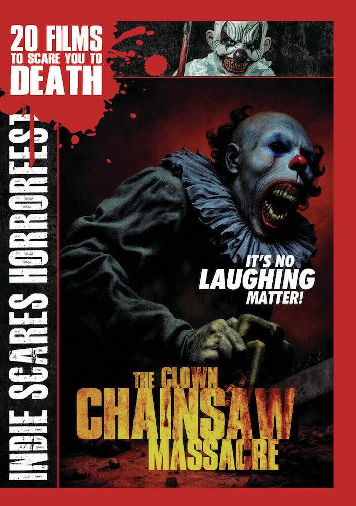 Front. The Clown Chainsaw Massacre (MOD) (DVD Movie).