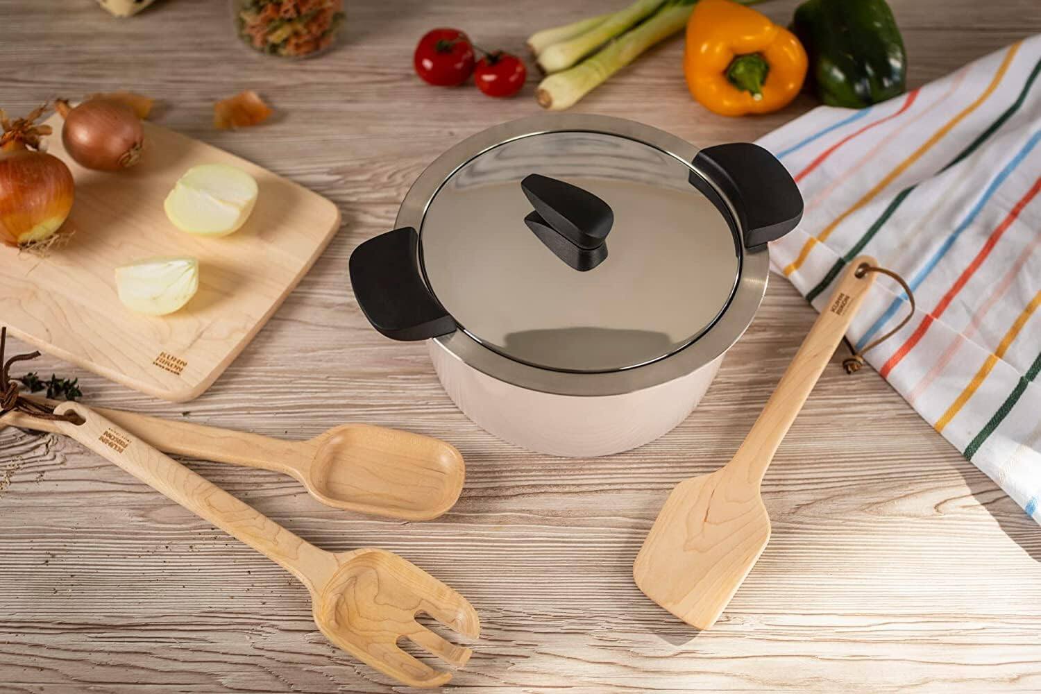 Alt View 2. Kuhn Rikon - Hotpan Stainless Steel Cooking Pot with Insulated Bowl, 3.2-Quart, Sand - Sand.