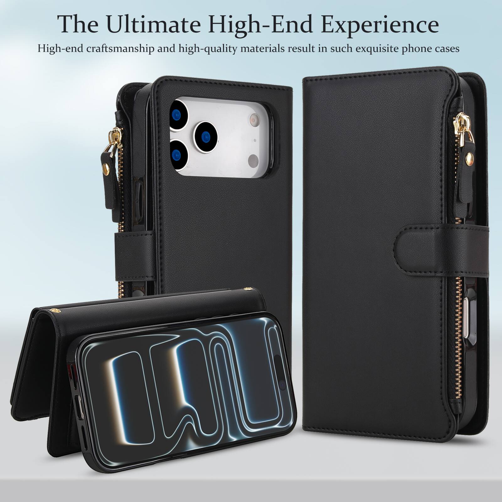 The Ultimate High-End Experience  
High-end craftsmanship and high-quality materials result in such exquisite phone cases
