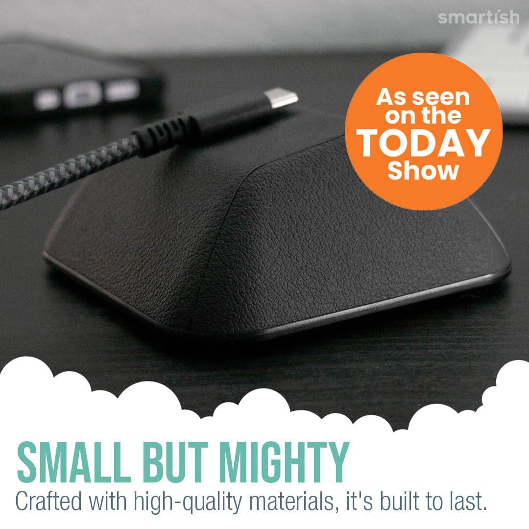 smartish  
As seen on the TODAY Show  
SMALL BUT MIGHTY  
Crafted with high-quality materials, it's built to last.