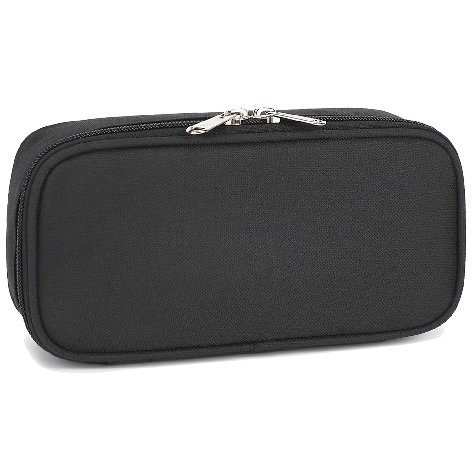 Dapper Styles - Capacity Pencil Case For & - Zippered Multi-functional Pen Pouch Soft Portable Bag School Teens Students - Purple