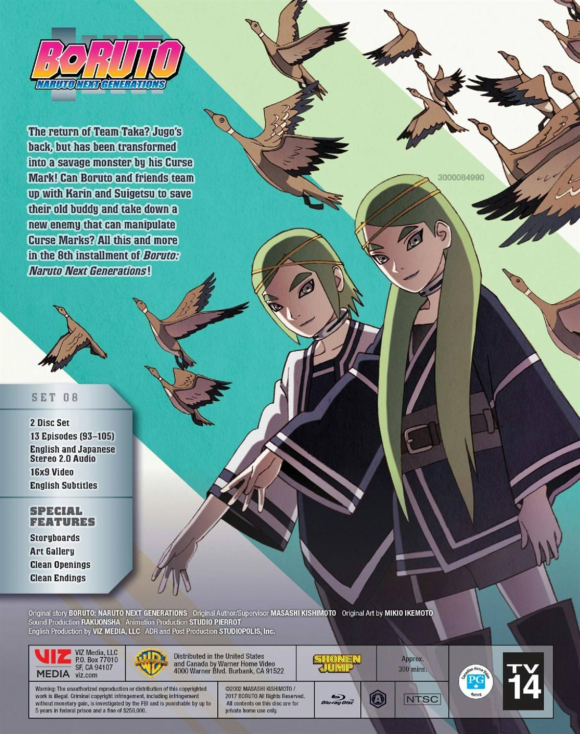 Back. Boruto: Naruto Next Generations - Shadow of the Curse Mark [Blu-ray].
