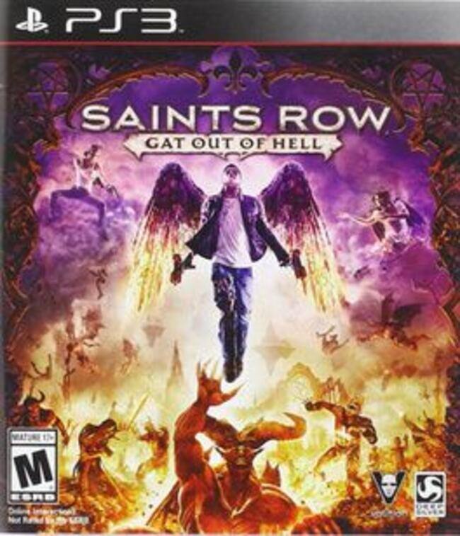 PS3 SAINTS ROW GAT OUT OF HELL M
