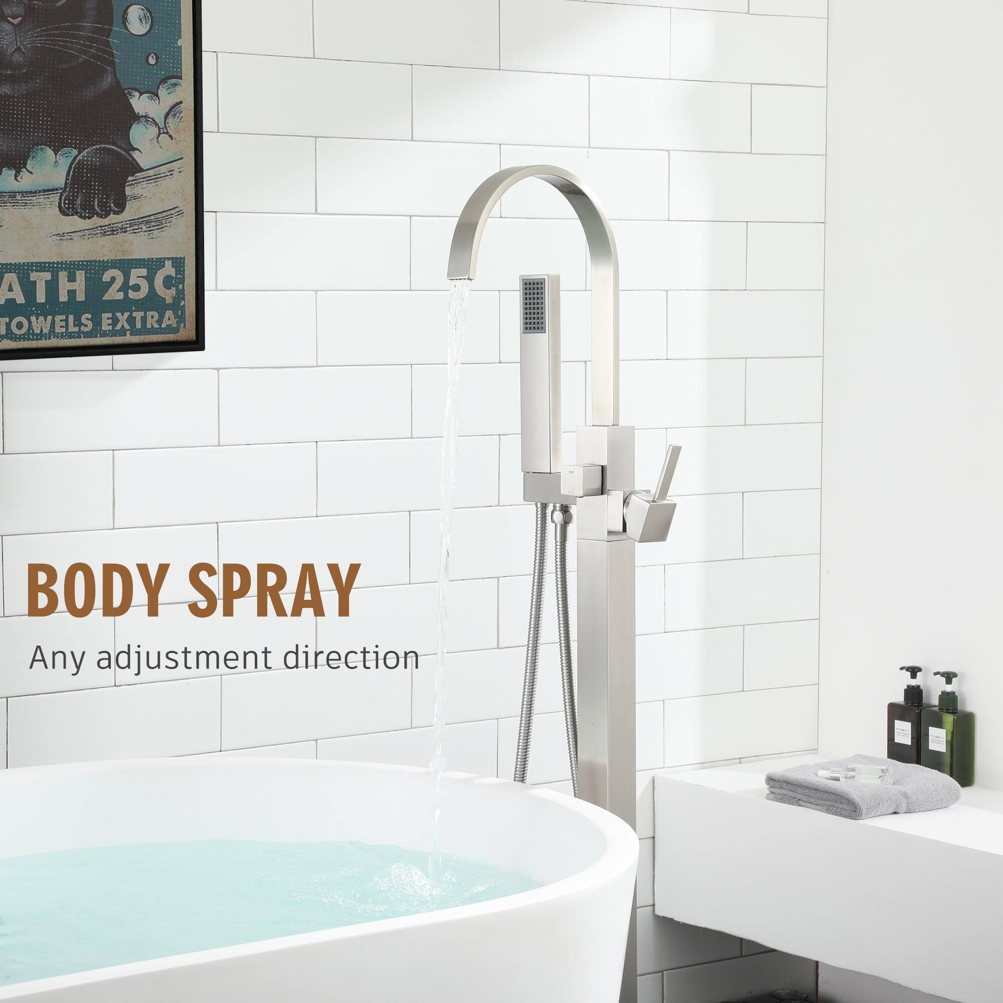 BODY SPRAY, Any adjustment direction, ATH 25C, TOWELS EXTRA