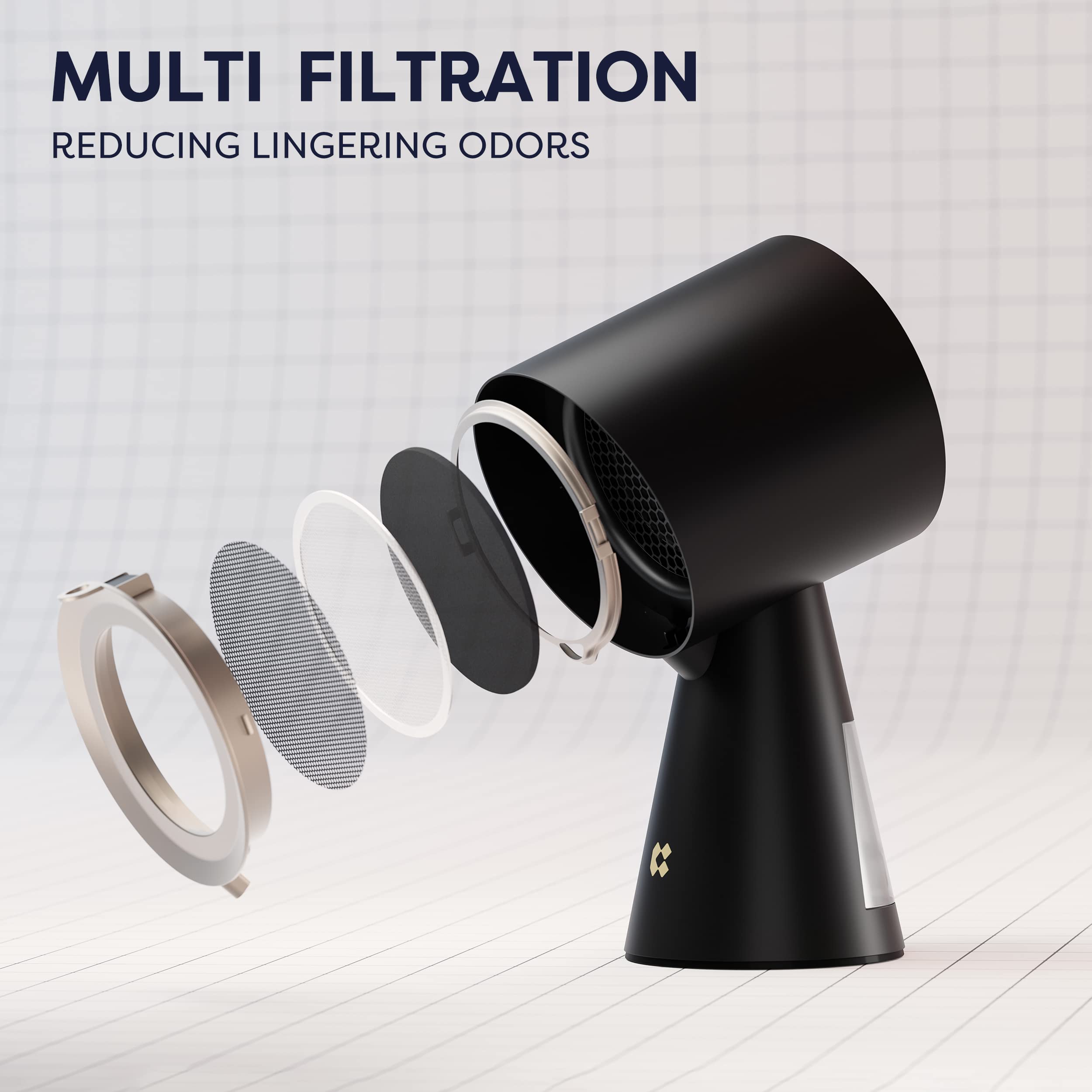 MULTI FILTRATION  
REDUCING LINGERING ODORS