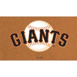Evergreen Enterprises - San Francisco Giants 28" x 16" Primary Logo Coir Mat - Multicolor