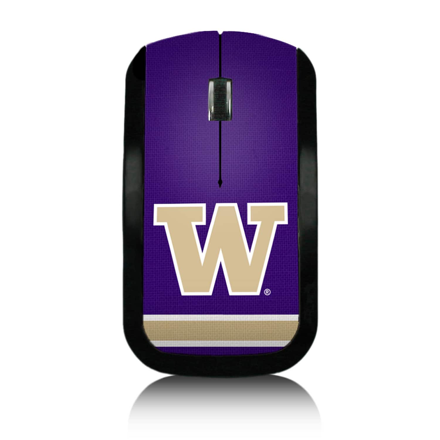 Keyscaper - Washington Huskies Wireless USB Computer Mouse - Wireless - Multicolor