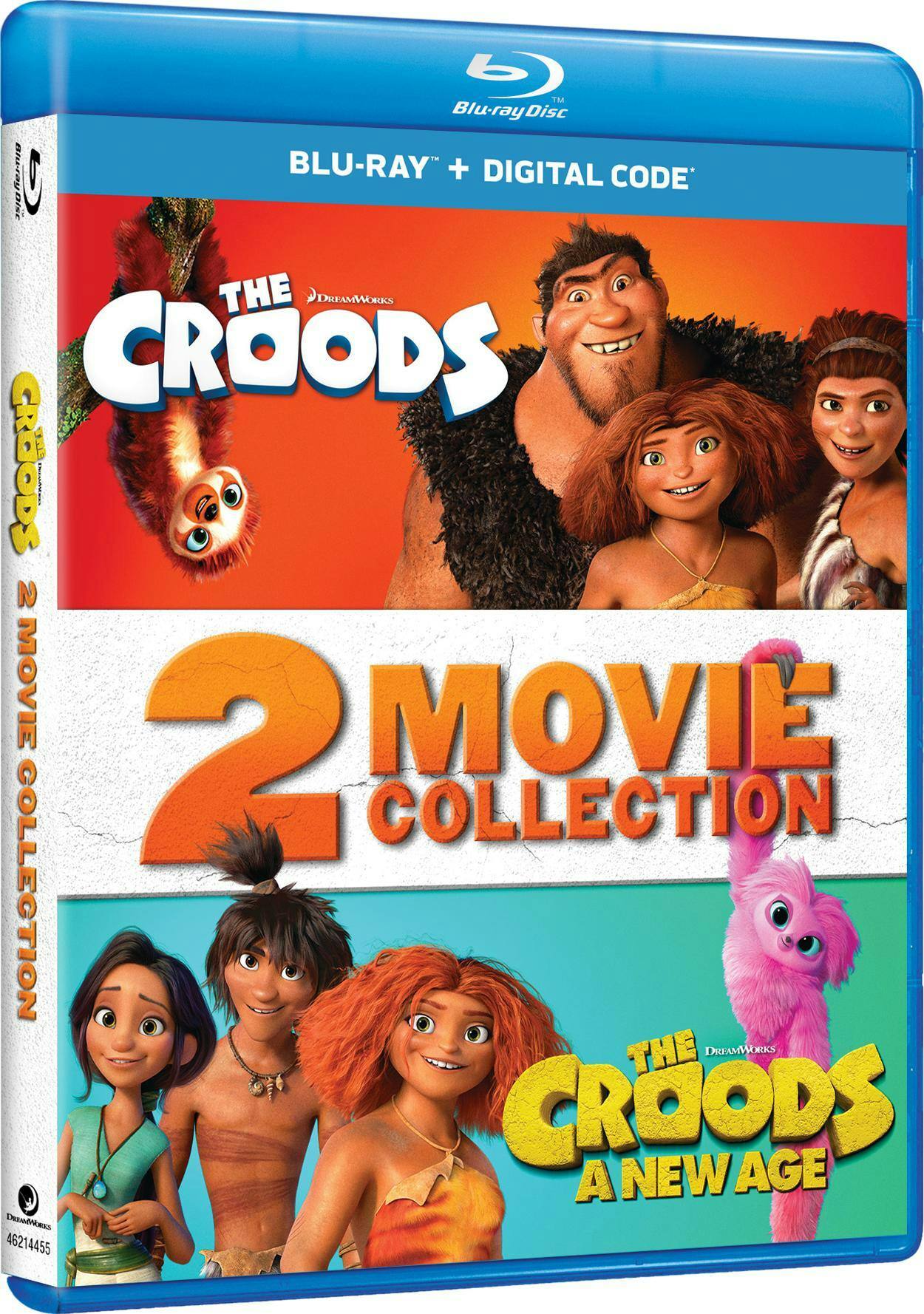 Angle. The Croods: 2 Movie Collection (Blu-ray + Digital Copy) [Blu-ray].