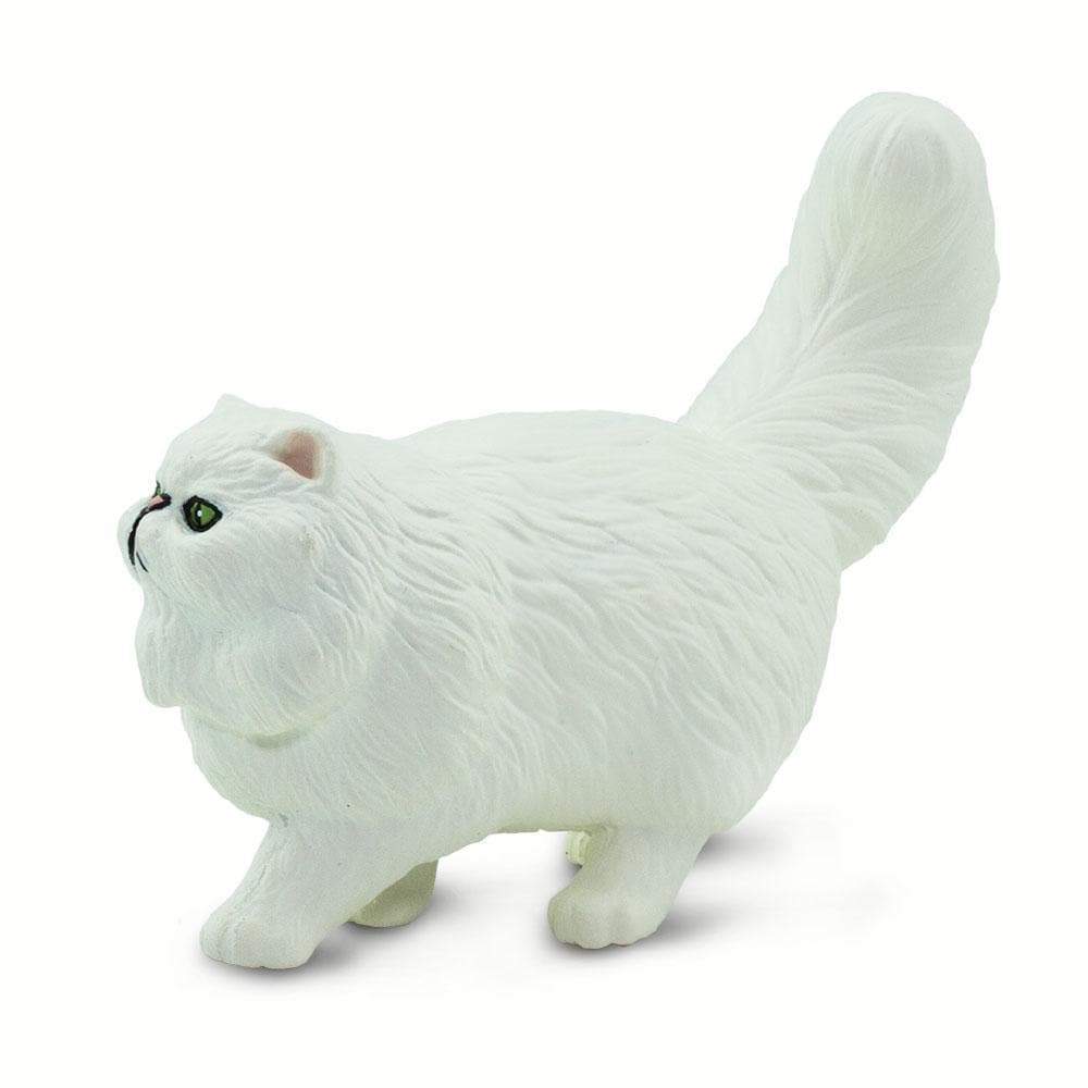 Back. Safari Ltd. - Persian Cat Toy Figurine.