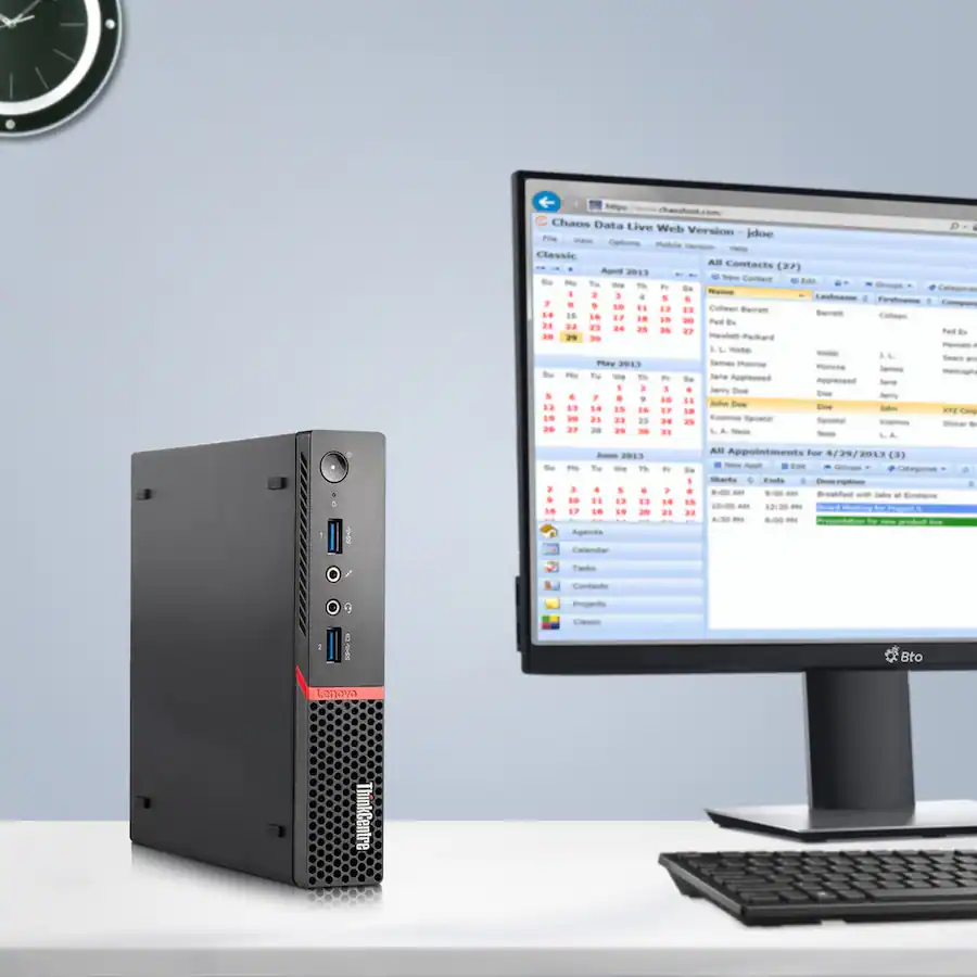 Lenovo Refurbished Excellent ThinkCentre M710 Tiny Computer Desktop PC ...