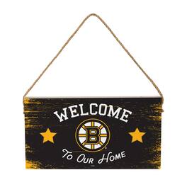 Evergreen Enterprises - 6" x 11" Welcome Home Wood Wall Sign with Rope Hanger - Multicolor