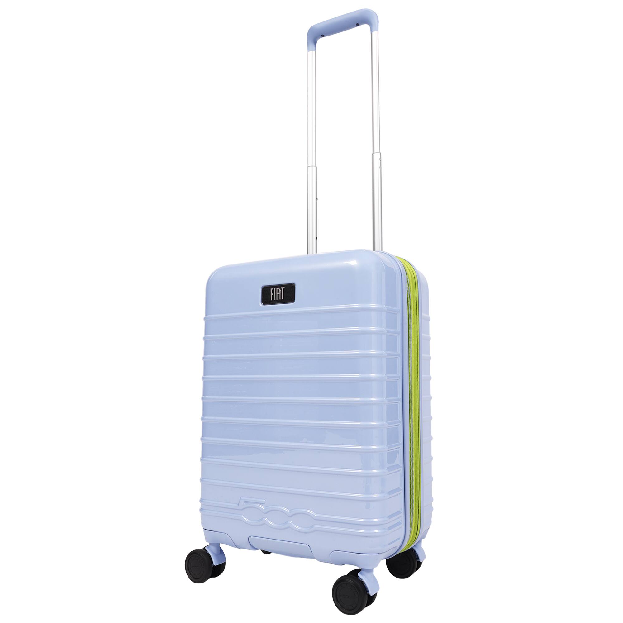 Angle. Ful - 22" Expandable Hardside Carry-On Spinner - LIGHT BLUE.