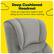 Alt View 13. Serta - Hannah Executive Office Chair with Headrest Pillow - Soft Plush - Gray.