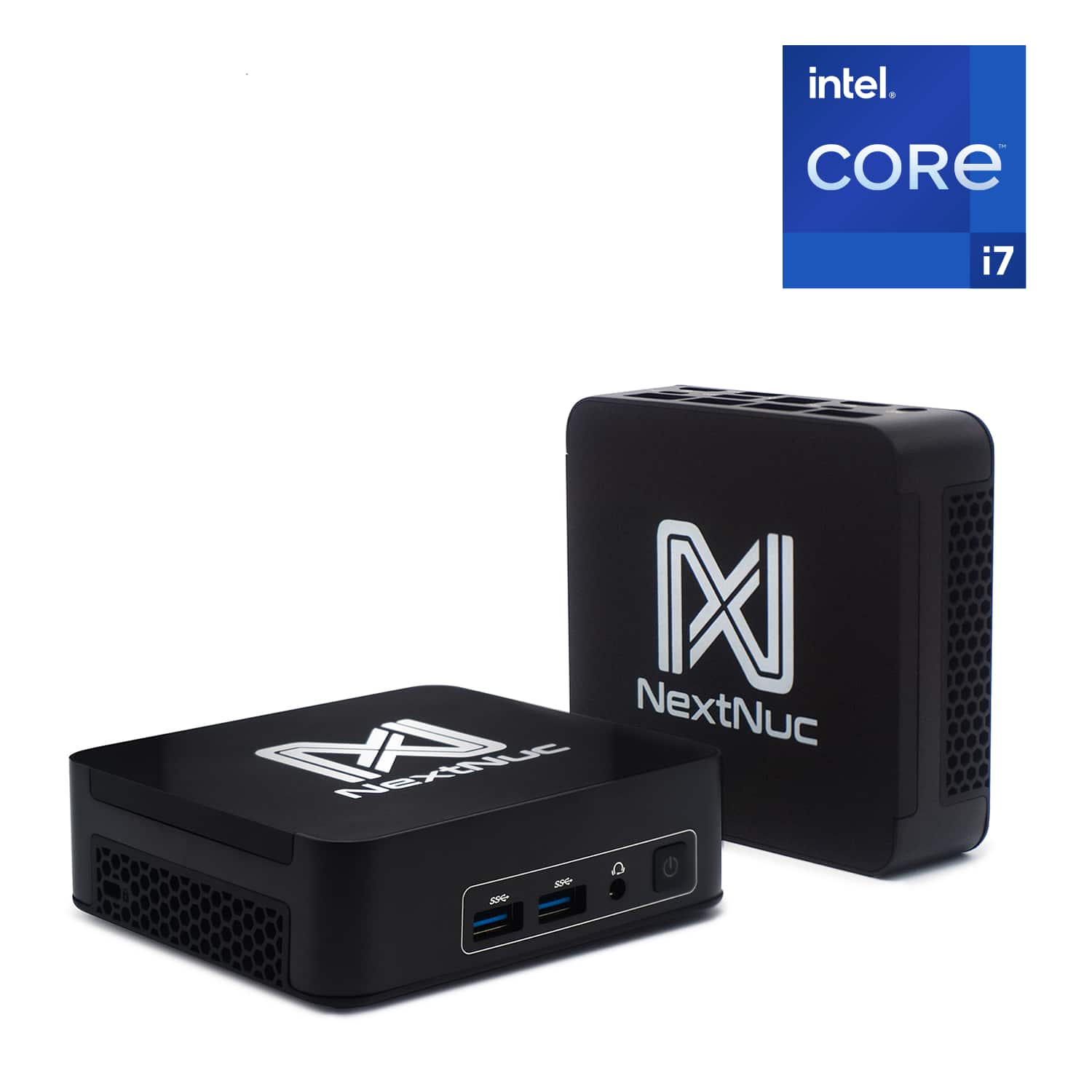 NextNuc - 13I7Pro, 13Gen Intel Nuc Business Mini Desktop (Intel i7-13620H, WiFi 6,Bluetooth 5.2,No OS) - Black