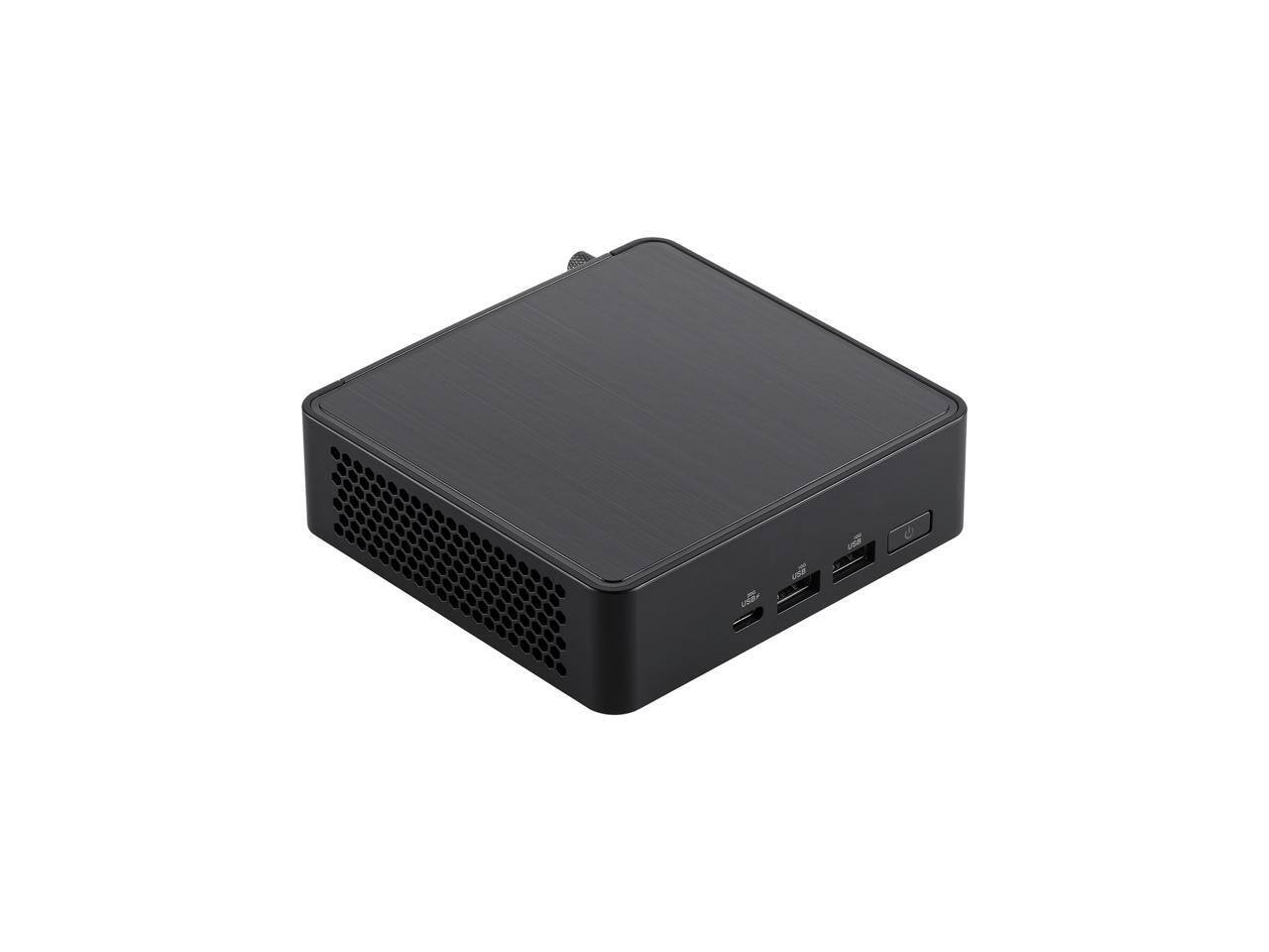 Alt View 7. ASUS - NUC 14 Pro Slim Barebone Kit Mini PC RNUC14RVKI30000UI - Black.