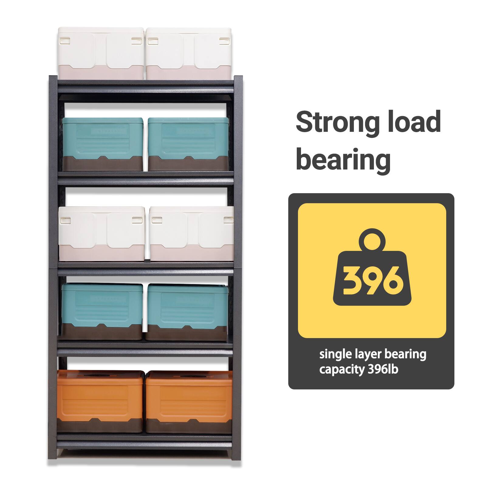 Strong load bearing  
396  
single layer bearing capacity 396lb